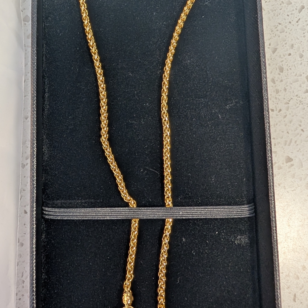 Craftd London Gold 18k Plated Chain 925 Silver Men's 3mm - Picture 3 of 5